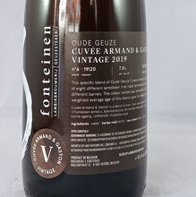 Afbeelding in Gallery-weergave laden, Oude Geuze Cuvée Armand & Gaston Vintage 37,5 cl 2019 - LAATSTE 30 STUKS VRIJ VERKOCHT
